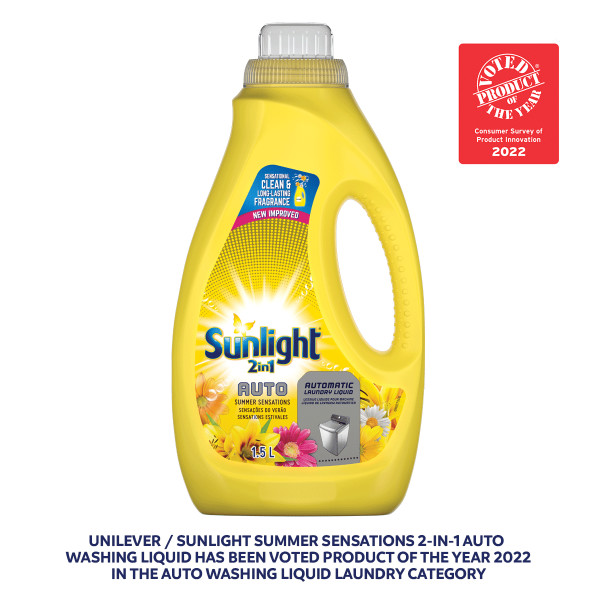 Sunlight Summer Sensations 2in1 Auto Washing Liquid Deterge… | Sunlight